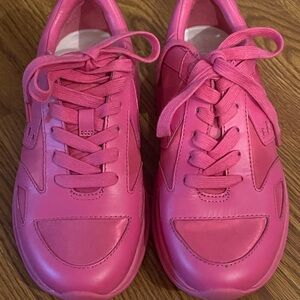 Tory Burch sport pink sneakers